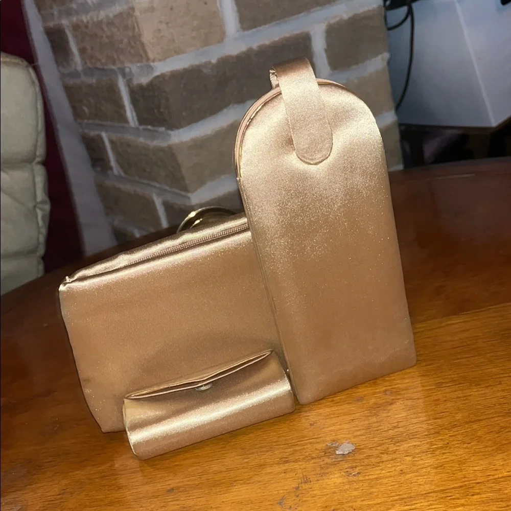 Gold Cell Phone Case and Accessory Set